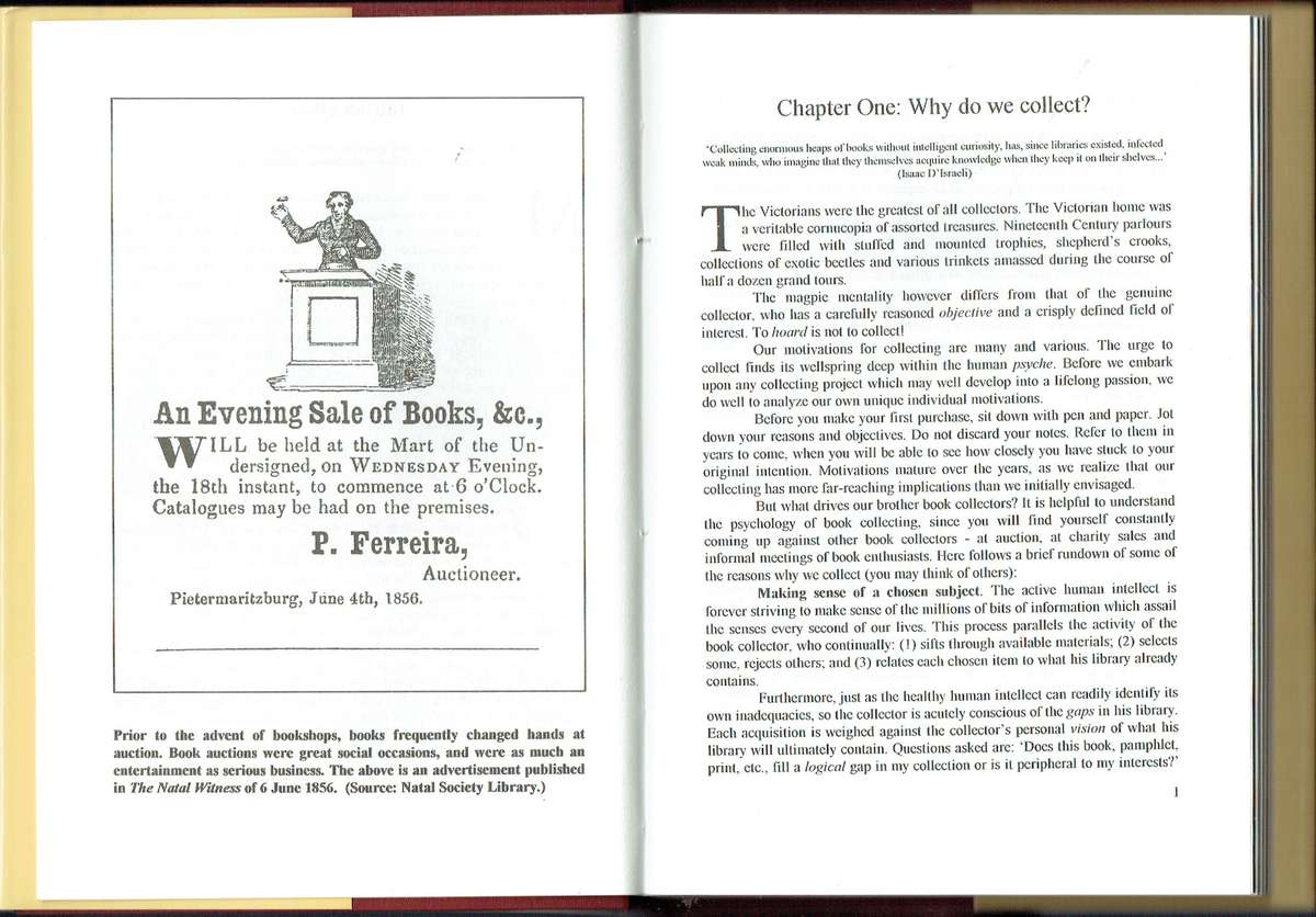 Book Collecting in South Africa