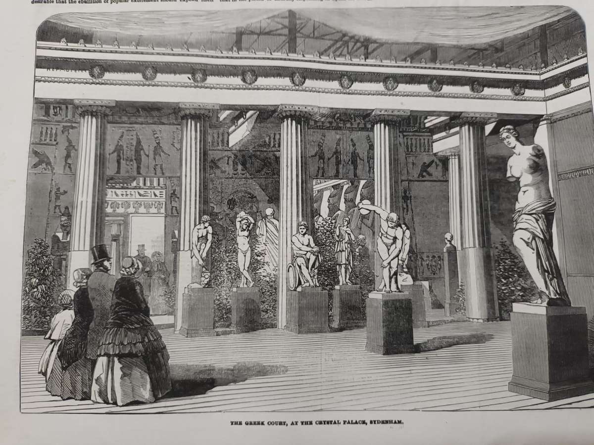 Crystal Palace and the Great Exhibition, 1850s, Illustrated London News engravings