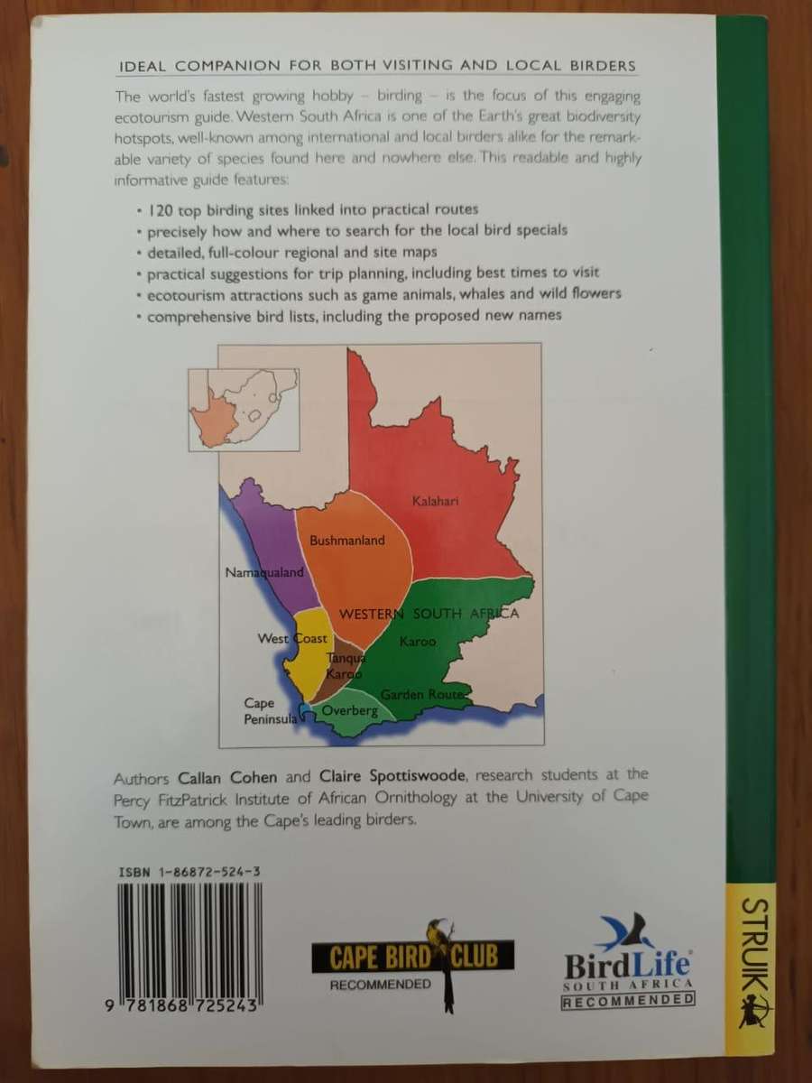 Essential Birding: Western South Africa (SIGNED BY BOTH AUTHORS)