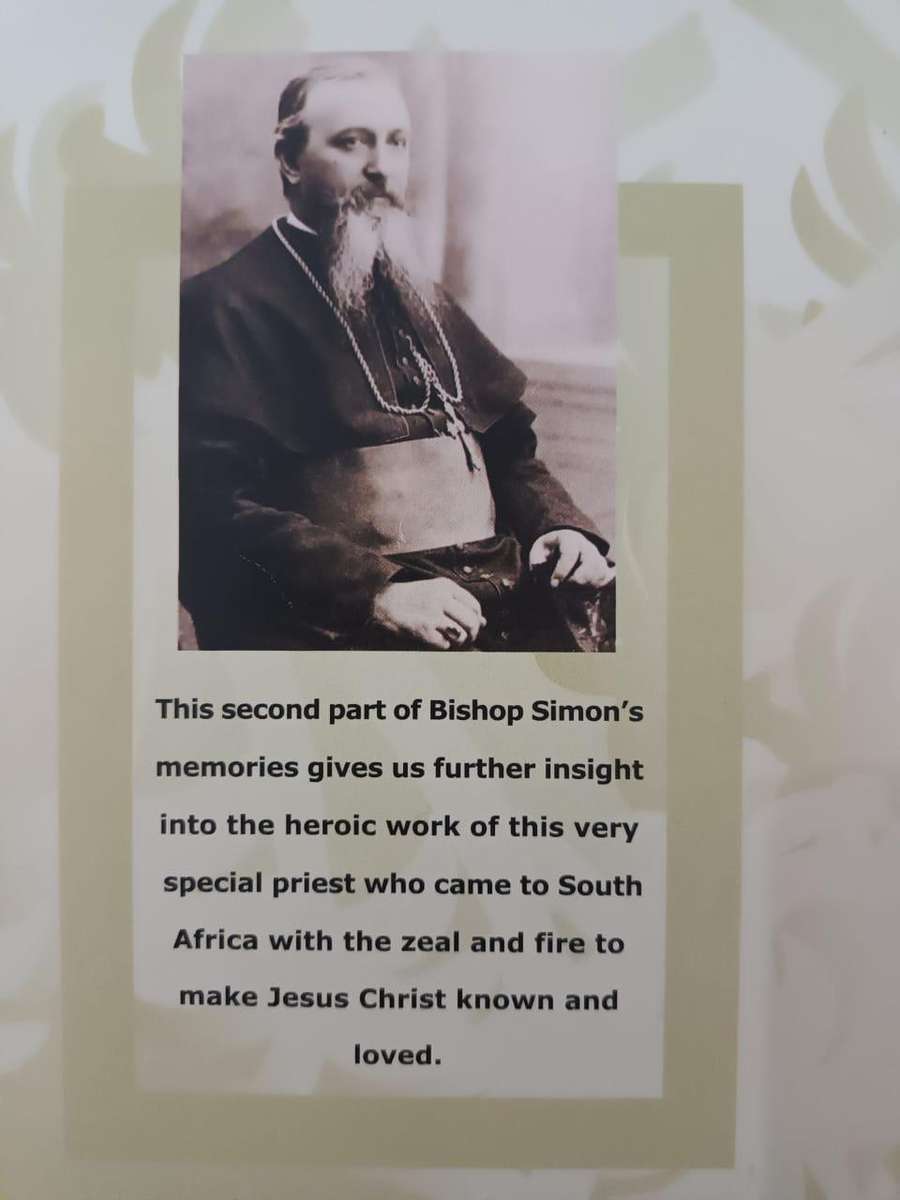 African Memories. ... Journal of Bishop Jean M. Simon.