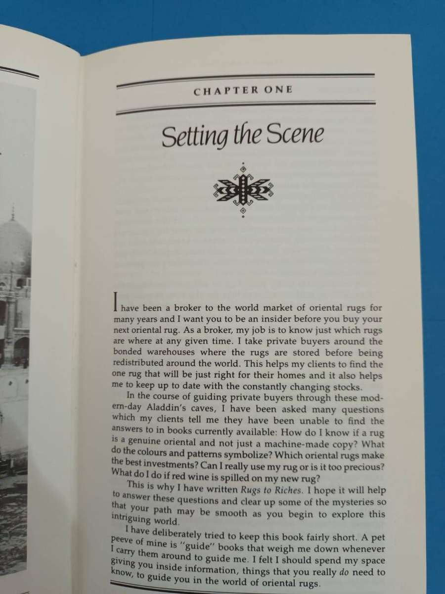 Book: Rugs to Riches: An Insider's Guide to Oriental Rugs