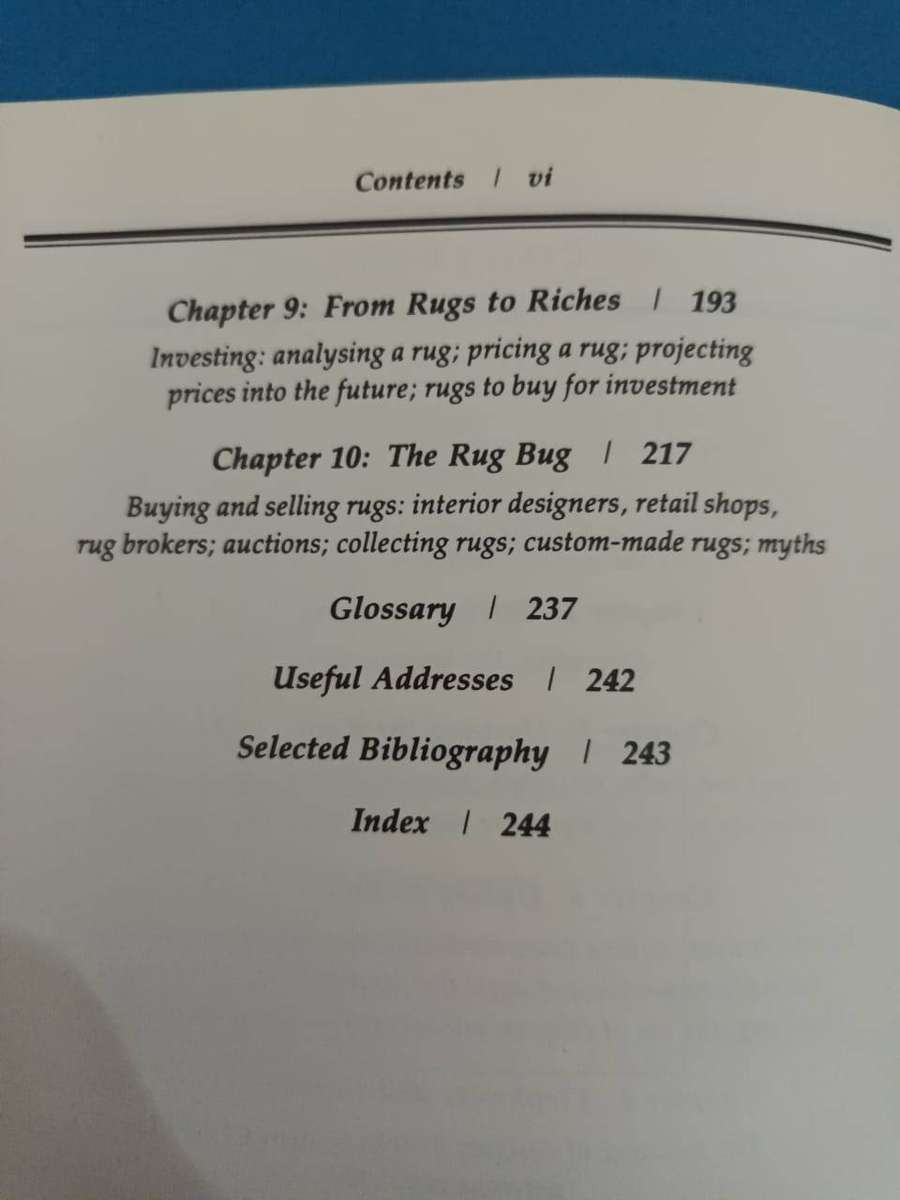 Book: Rugs to Riches: An Insider's Guide to Oriental Rugs