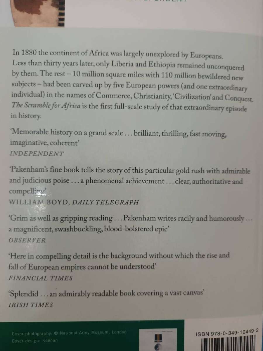 Thomas Pakenham, The Scramble for Africa