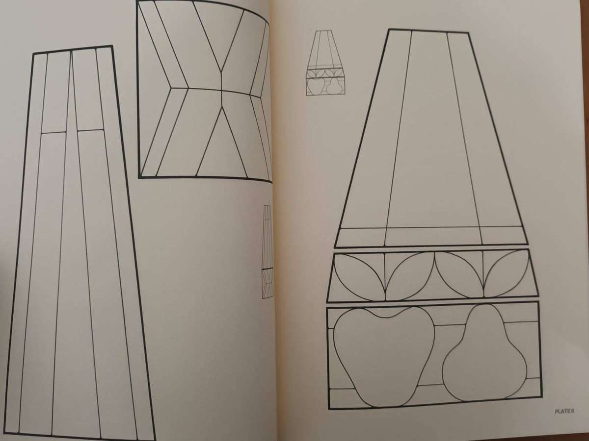 Easy to Make Stained Glass Lampshades