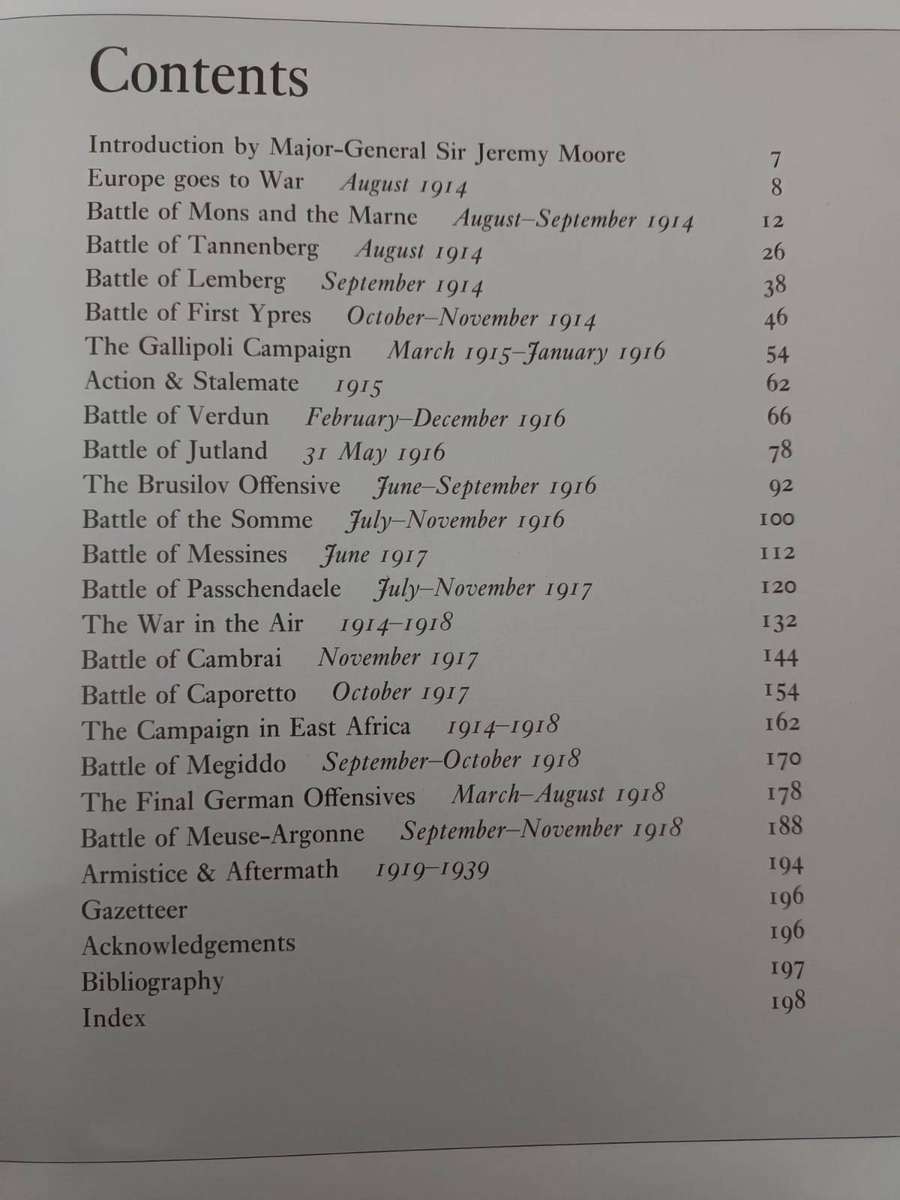 Great Battles of World War I (Anthony Livesey)