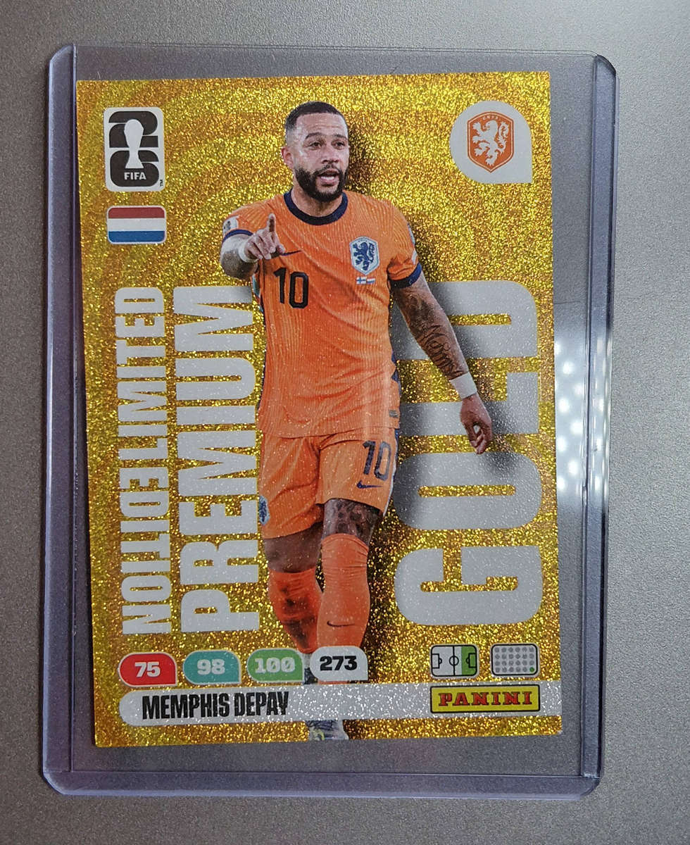 Panini FIFA World Cup 2026  Complete Limited Edition Premium Gold Set (6 Cards)