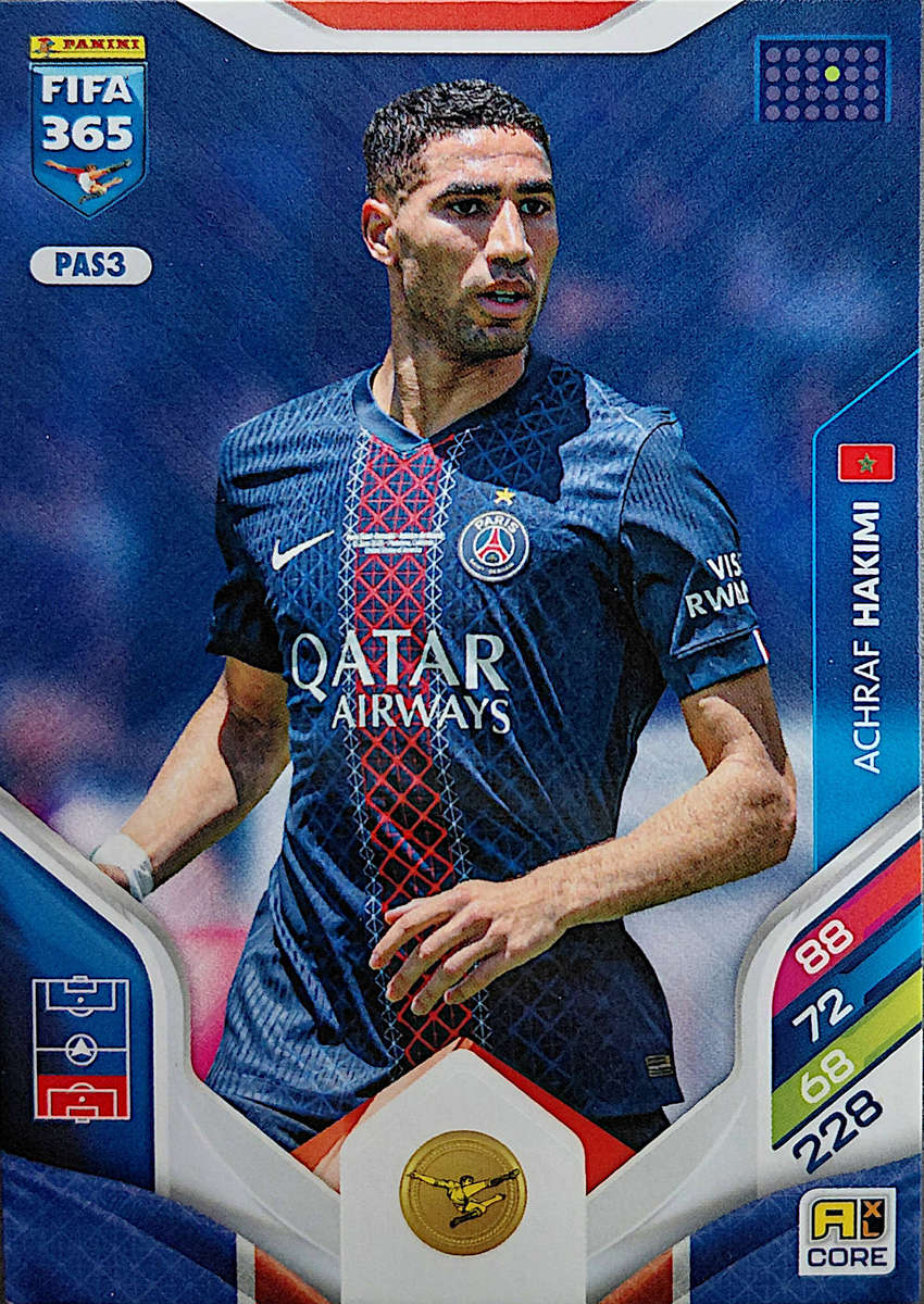 Panini FIFA 365 Adrenylyn XL 2026 - Ashraf Hakimi (Paris Saint-Germain) - PAS3