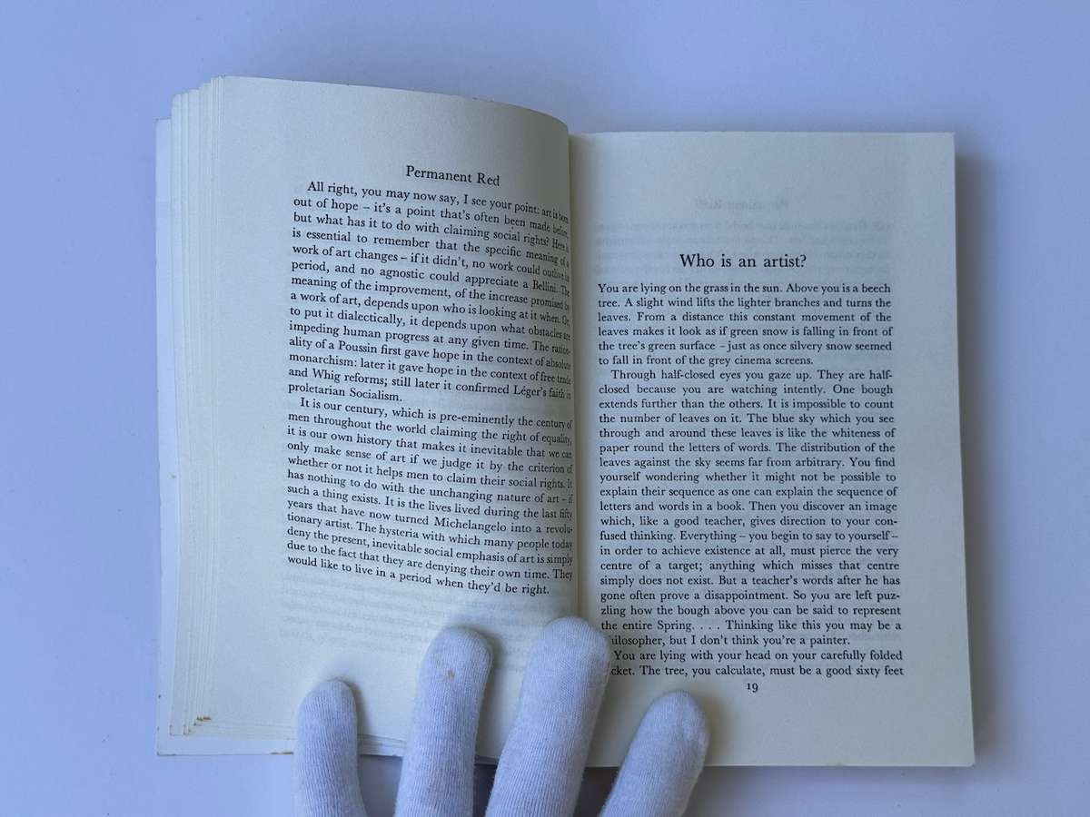 John Berger: Permanent Red