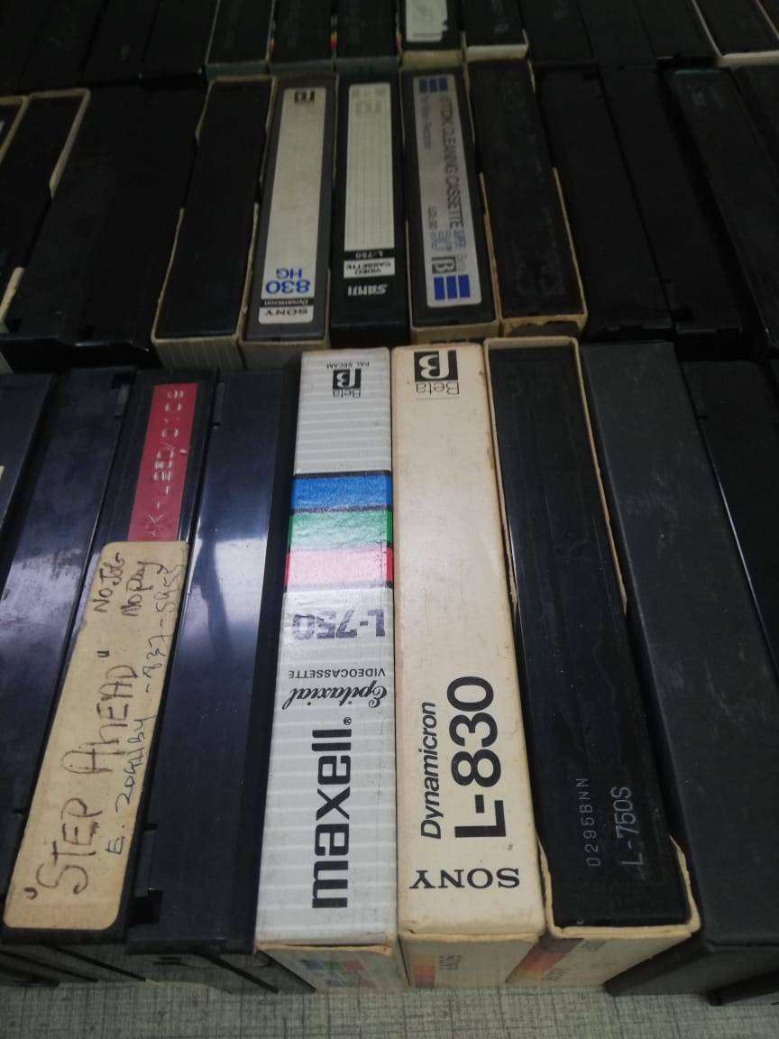 Videotape Betamax quantity +/- 90