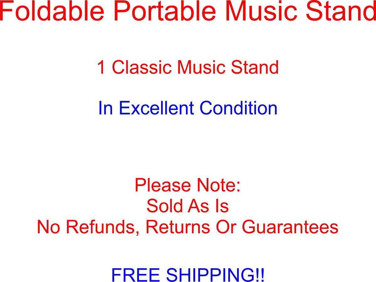 Classic Foldable Music Stand