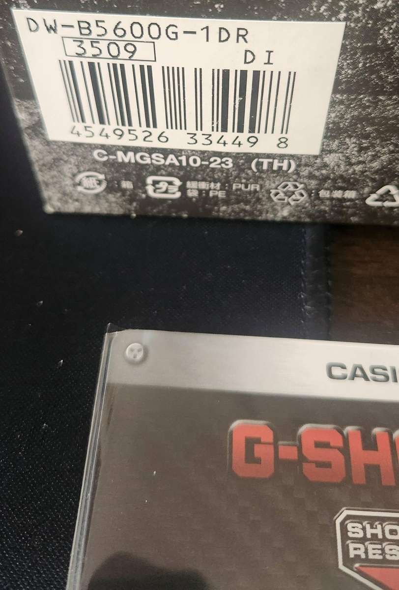 Casio G-shock DW B5600