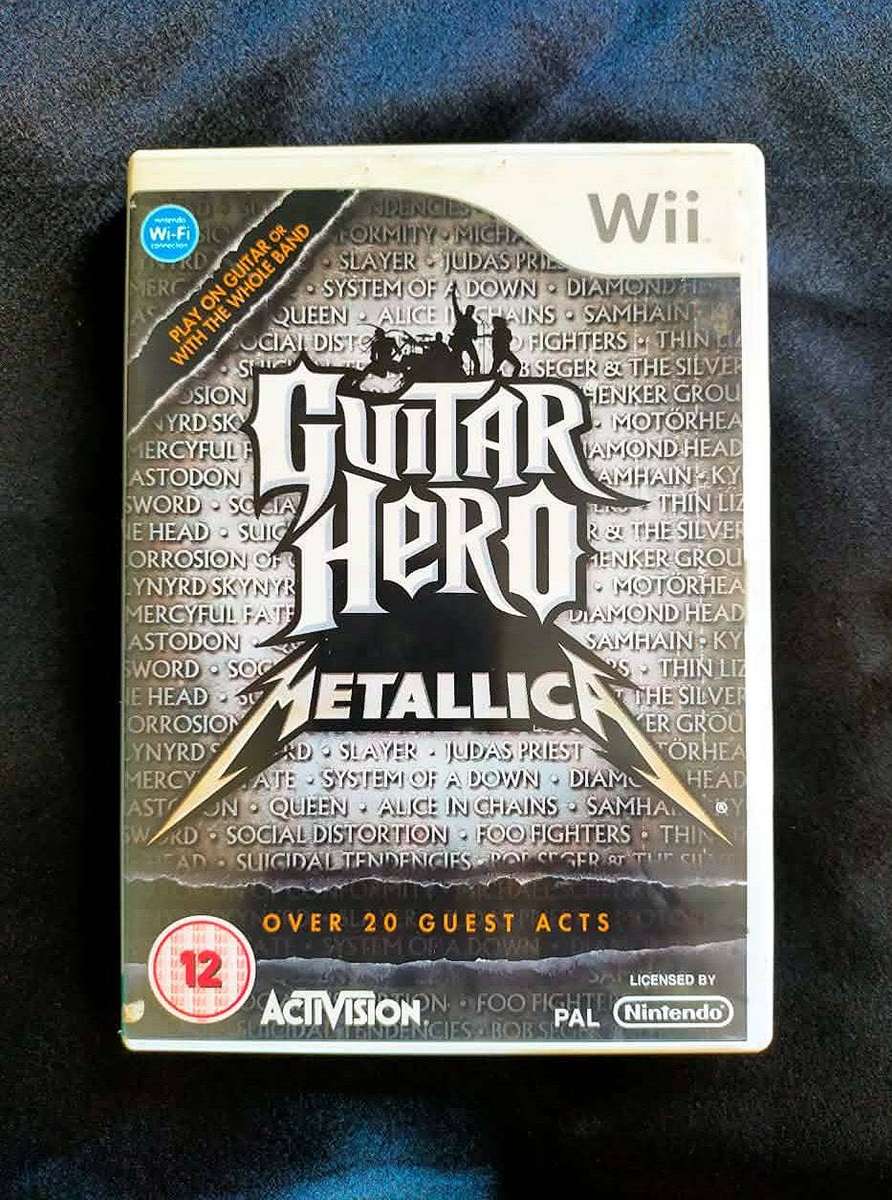 Nintendo Wii Guitar Hero 5
