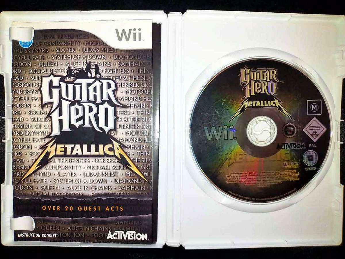 Nintendo Wii Guitar Hero 5
