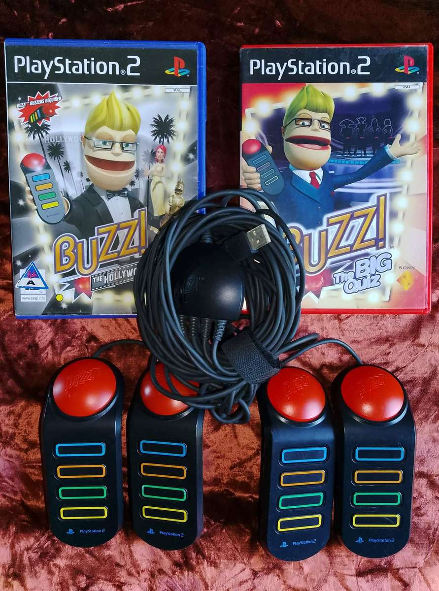 PS2 Buzz Controllers