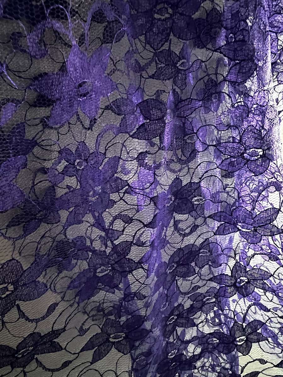 Various lace fabrics