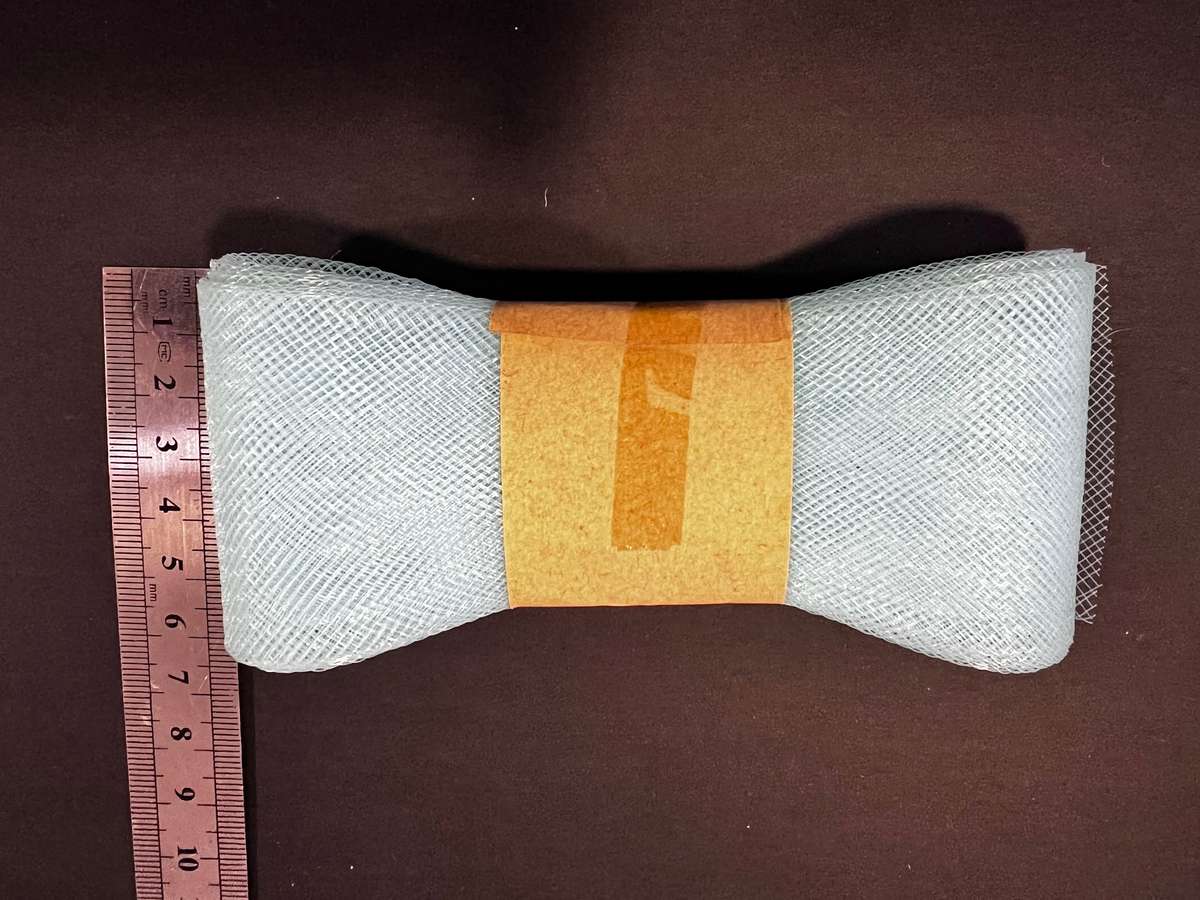 Assorted bundle of trims including sequence and horse hair