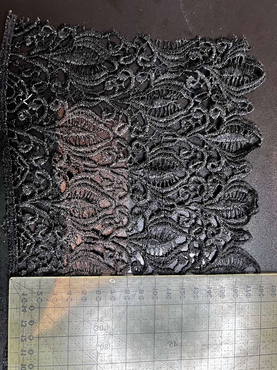 Various (non stretch) lace fabrics