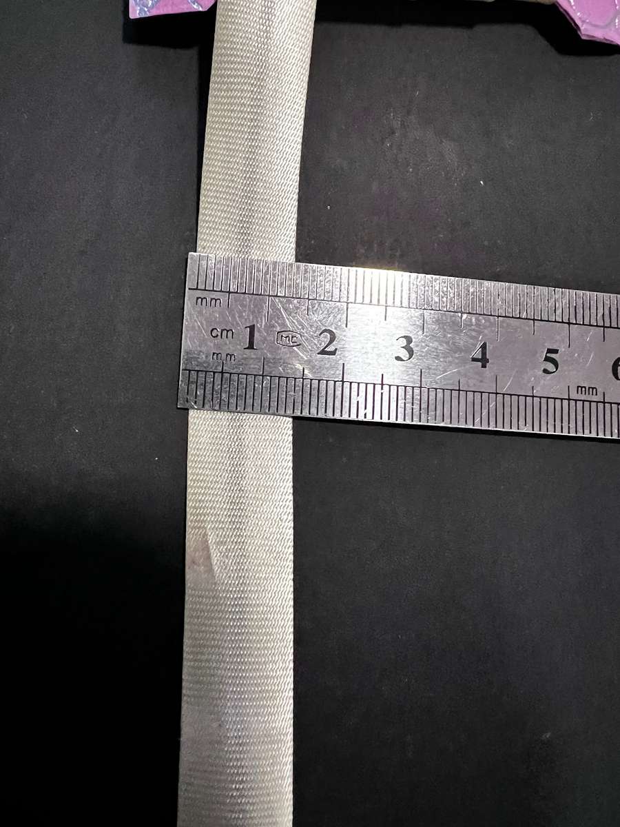 Mixed bundle of yellow bias binding