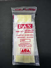 Mixed bundle of yellow bias binding