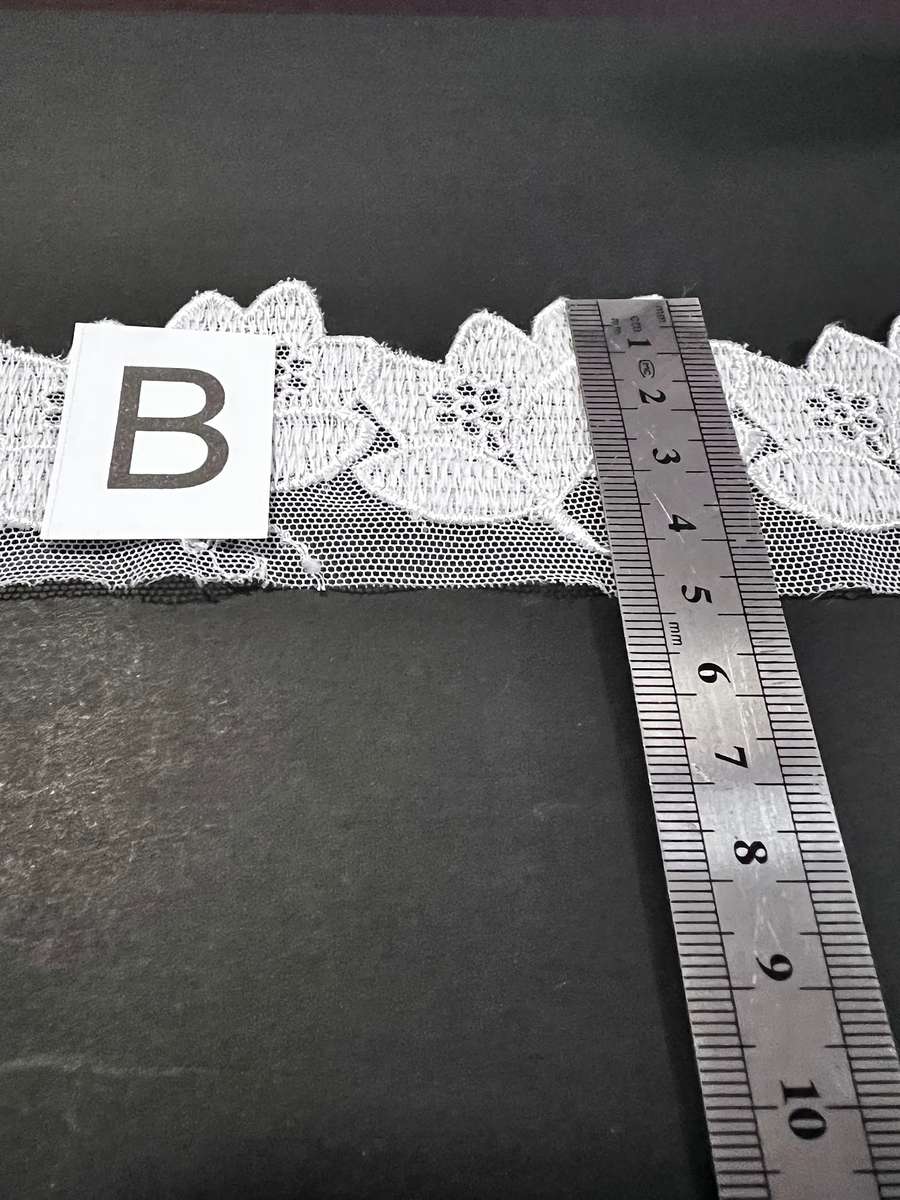 Assorted bundle of lace / trim (light coloured)