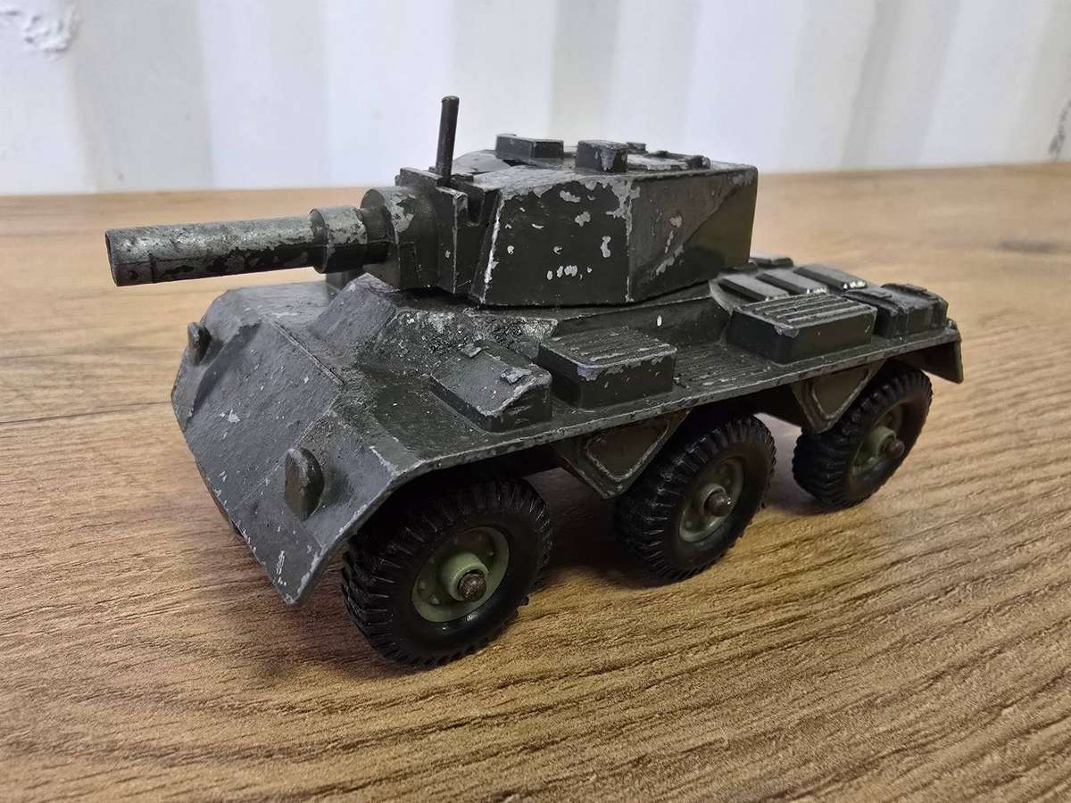 Crescent Saladin Armoured Car with Matchstick Firing Barrel