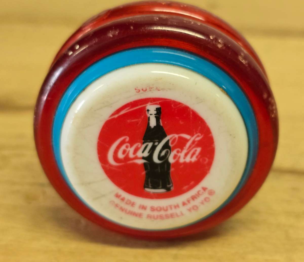 Genuine Russell Super Coca-Cola yo-yo