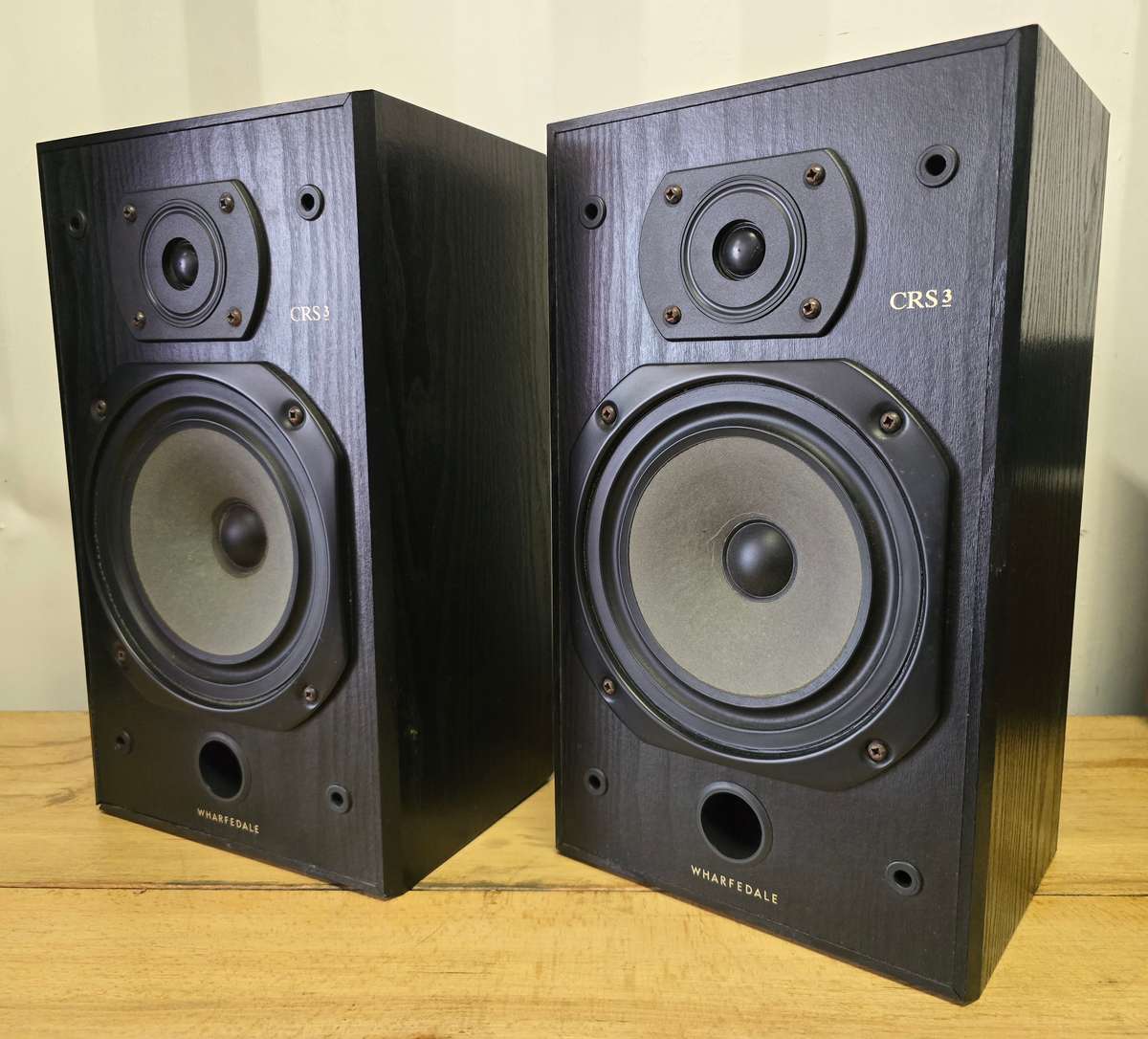 Wharfedale CRS3 Hand Made Bookshelf Speakers