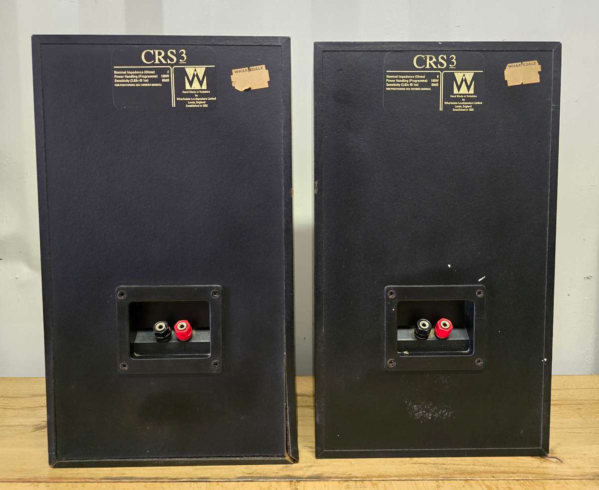 Wharfedale CRS3 Hand Made Bookshelf Speakers