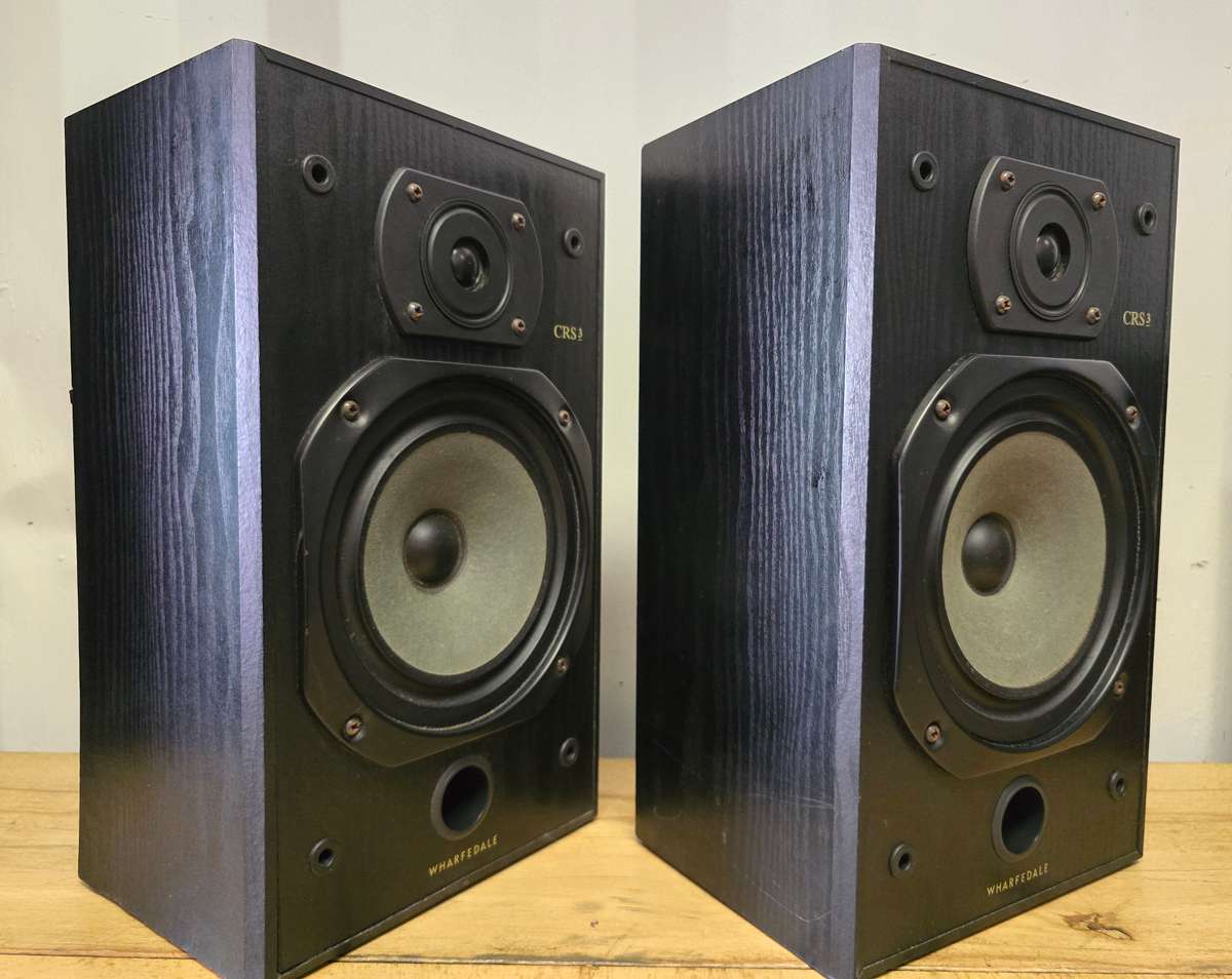 Wharfedale CRS3 Hand Made Bookshelf Speakers