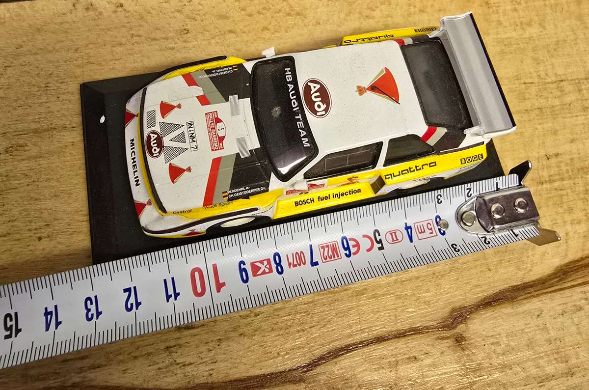 2 AUDI QUATTRO MODEL CARS TO HIGHEST BIDDER