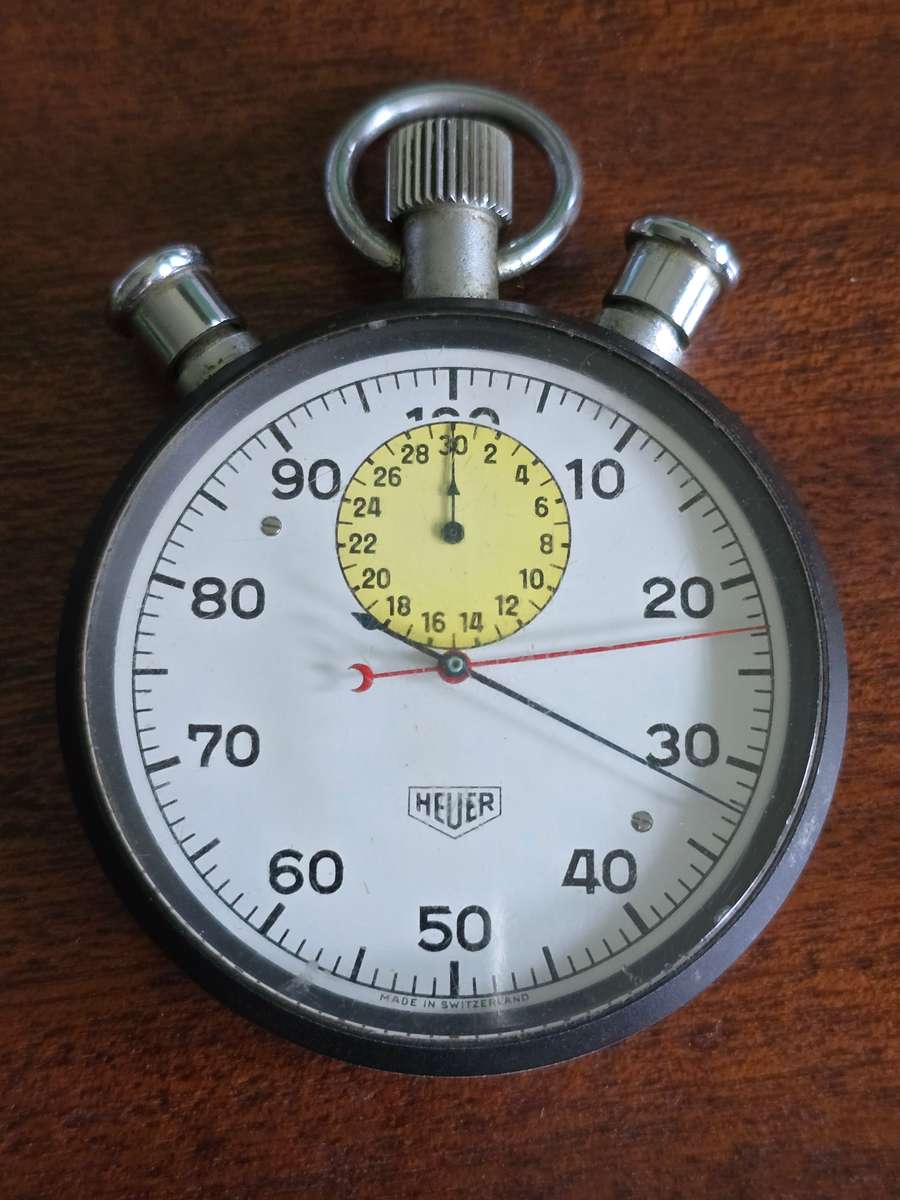 HEUER STOPWATCH-in working order