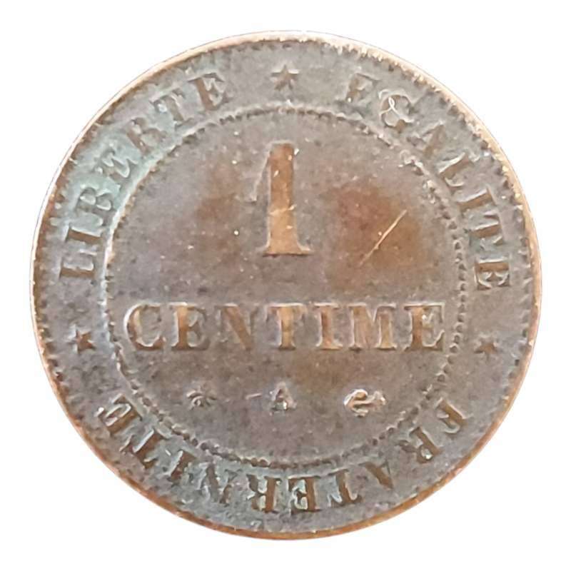 France - 1879A 1 Centime (Third Republic)