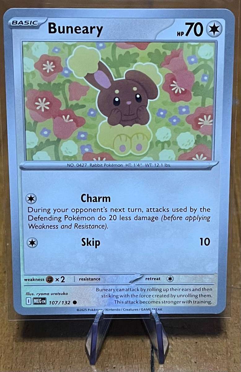 Pokémon Buneary 107/132  Mega Evolution  Normal