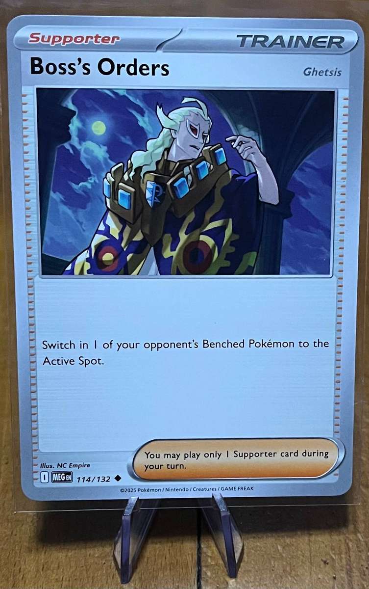 Pokémon Boss's Orders (Ghetsis) 114/132  Mega Evolution  Normal