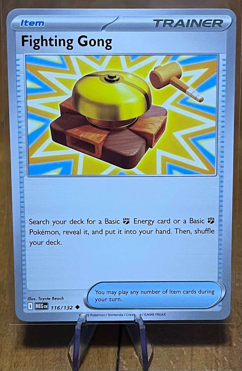 Pokémon Fighting Gong 116/132  Mega Evolution  Normal