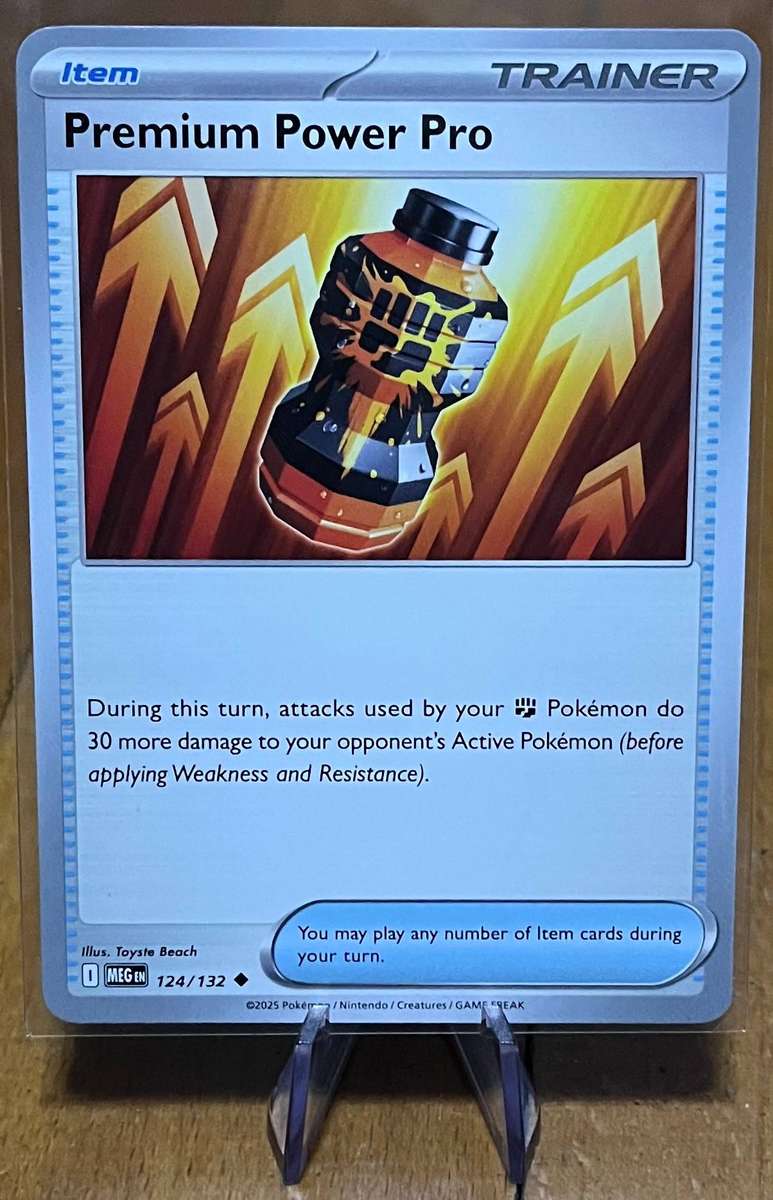 Pokémon Premium Power Pro 124/132  Mega Evolution  Normal