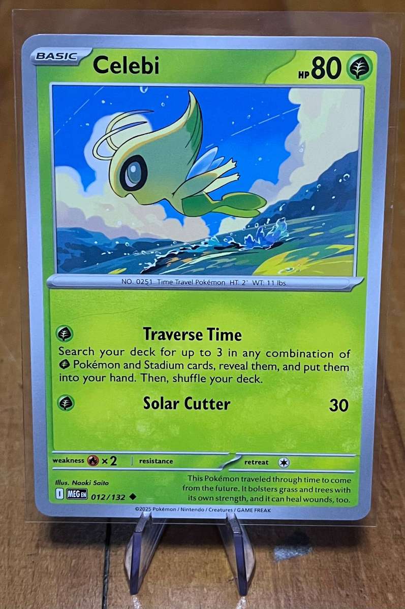 Pokémon Celebi 12/132  Mega Evolution  Normal
