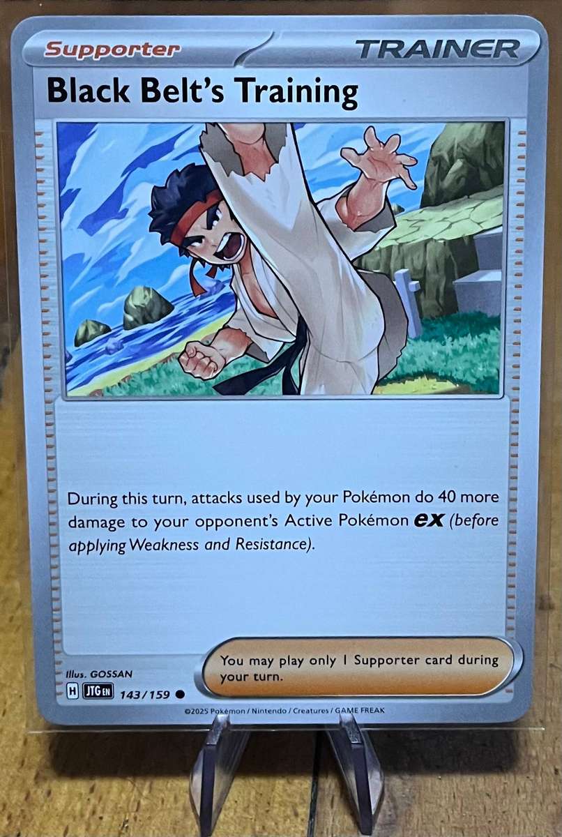 Pokémon Black Belt's Training 143/159  Journey Together  Normal