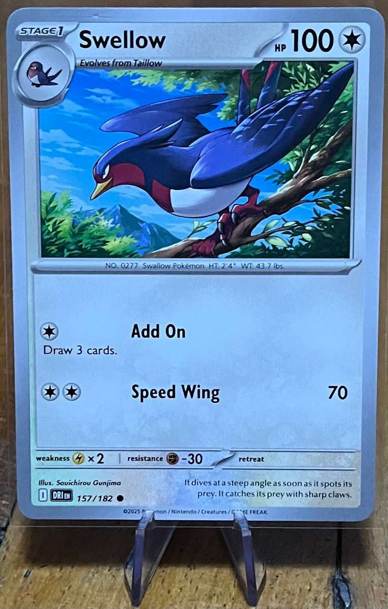 Pokémon Swellow 157/182  Destined Rivals  Normal