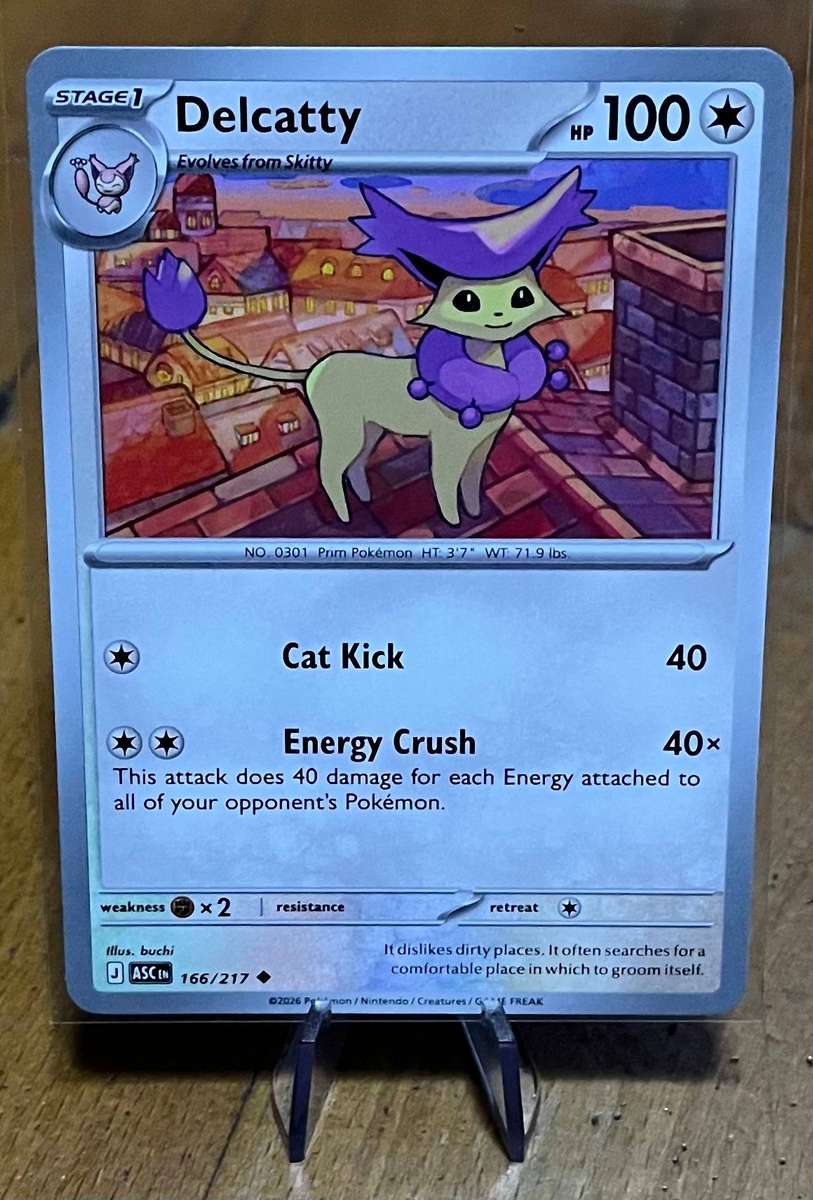 Pokémon Delcatty 166/217  Ascended Heroes - Normal