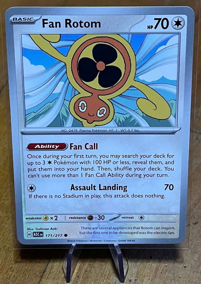 Pokémon Fan Rotom 171/217  Ascended Heroes - Normal