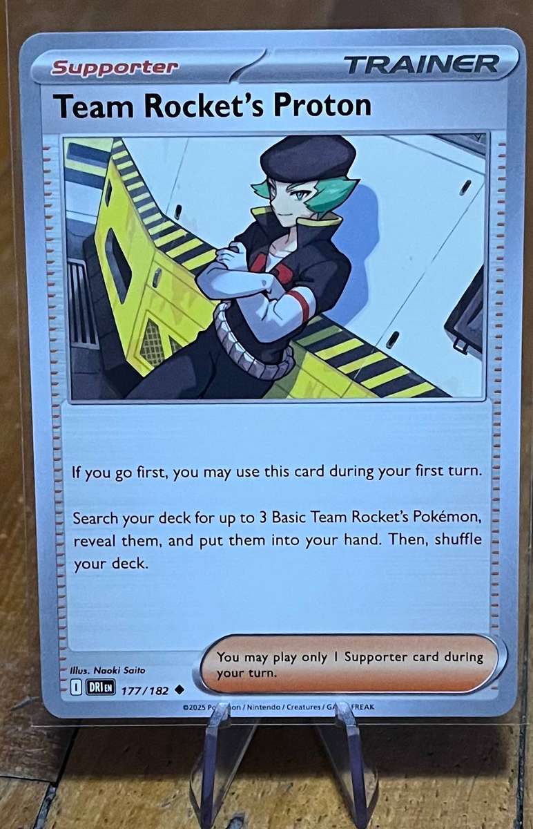 Pokémon Team Rocket's Proton 177/182  Destined Rivals  Normal