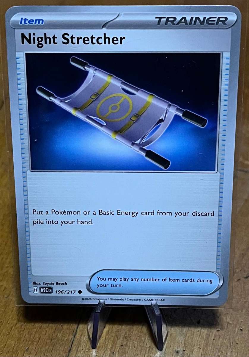 Pokémon Night Stretcher 196/217  Ascended Heroes - Normal