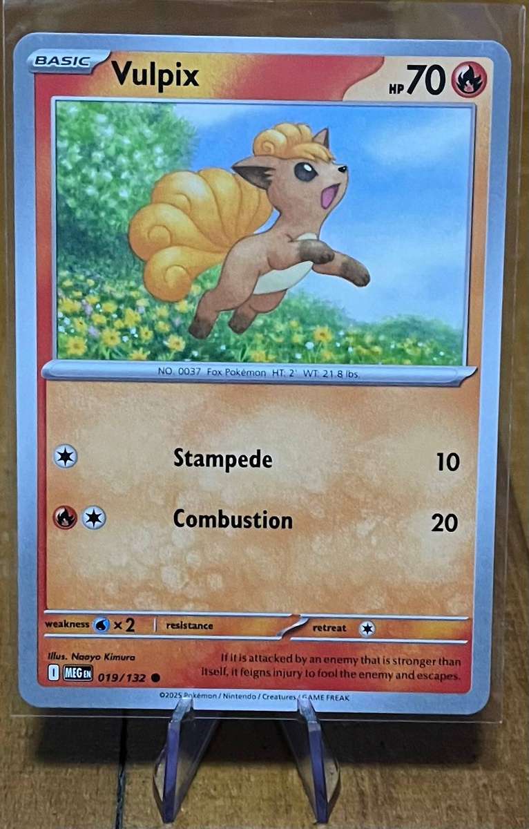 Pokémon Vulpix 19/132  Mega Evolution  Normal