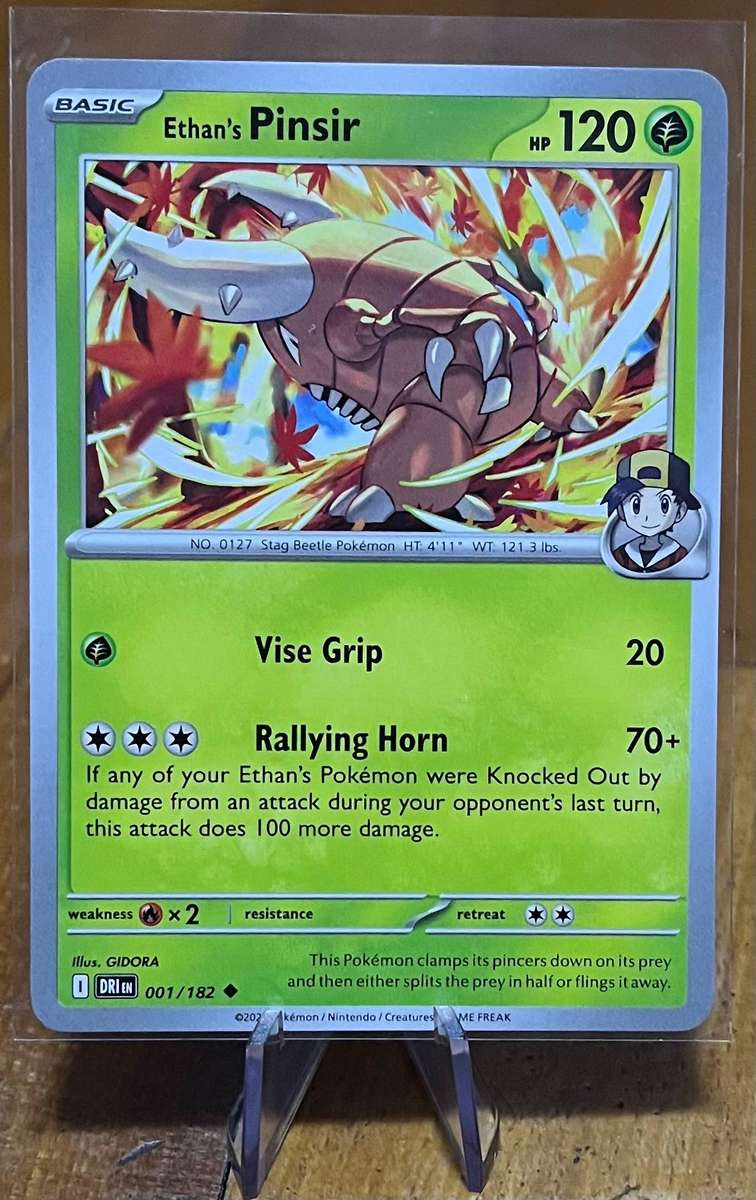 Pokémon Ethan's Pinsir 1/182  Destined Rivals  Normal
