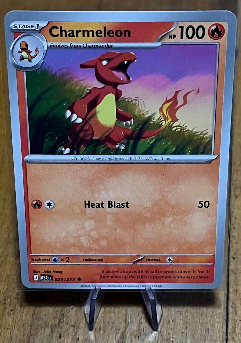 Pokémon Charmeleon 21/217  Ascended Heroes - Normal