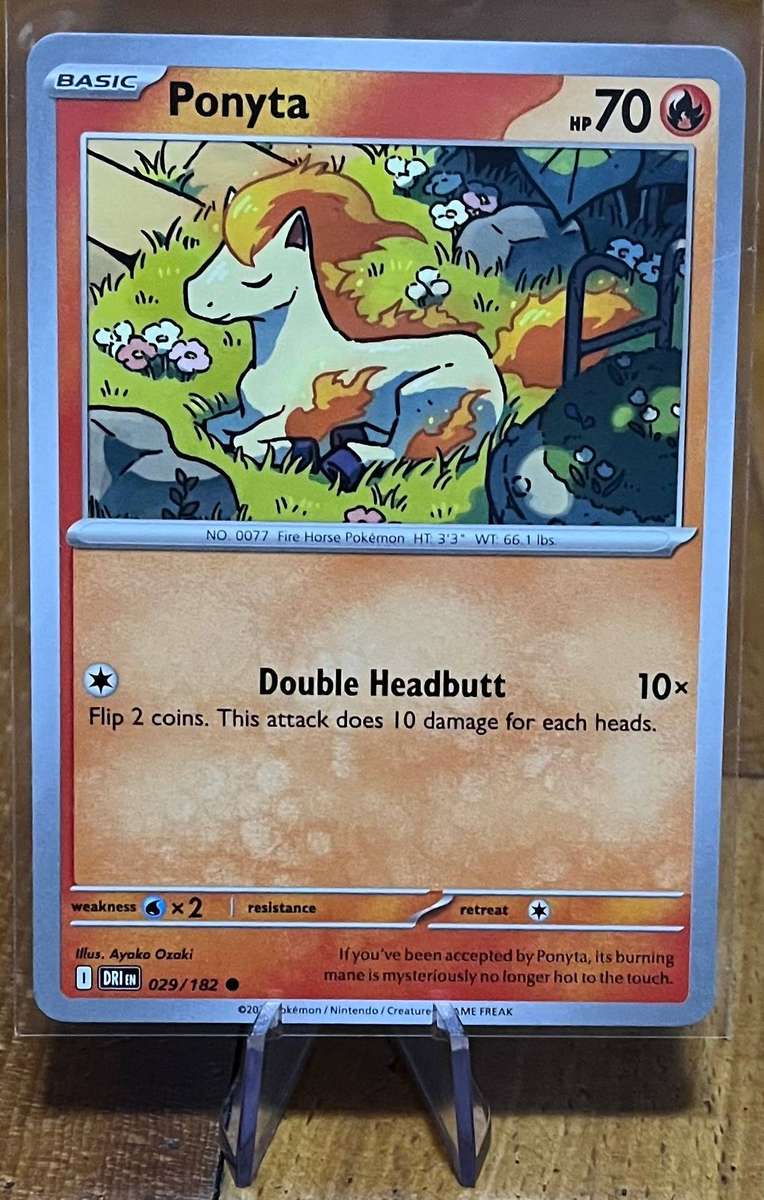 Pokémon Ponyta 29/182  Destined Rivals  Normal