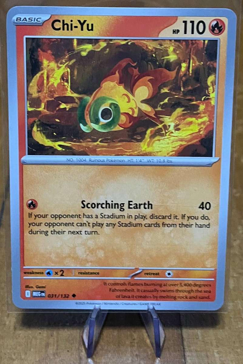 Pokémon Chi-Yu 31/132  Mega Evolution  Normal