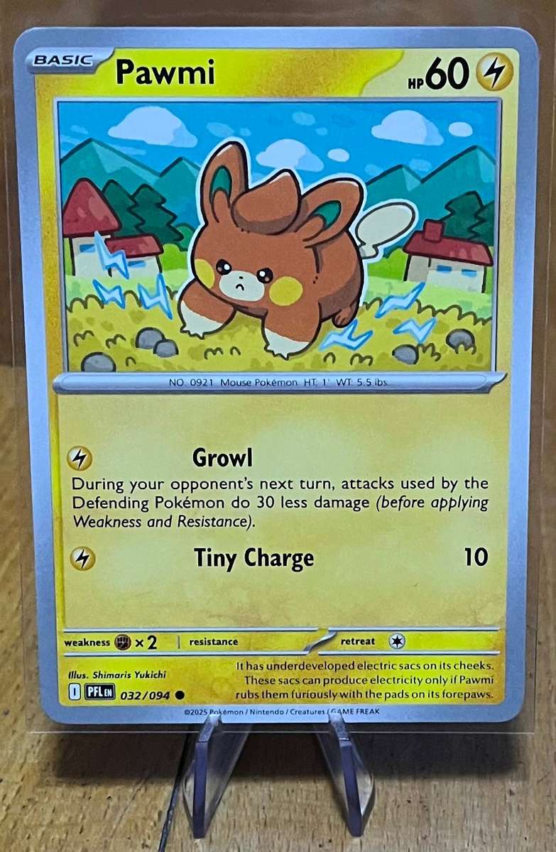 Pokémon Pawmi 32/94  Phantasmal Flames  Normal