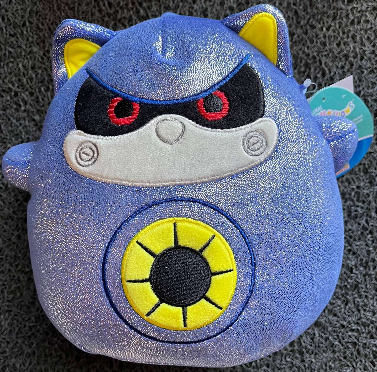 Squishmallow Plush  Metal Sonic the Robot (8inch)